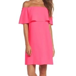 Charles Henry Off the Shoulder Dress